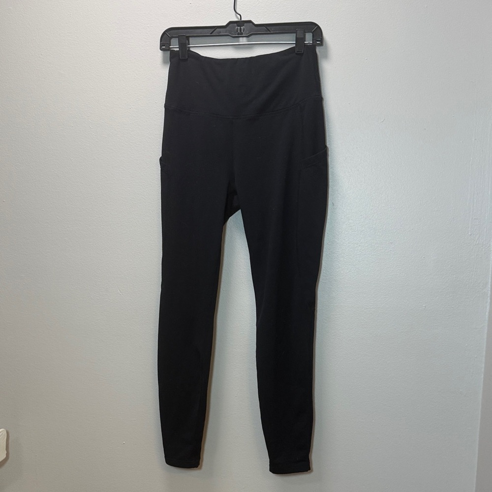 High-Waisted Leggings - Black